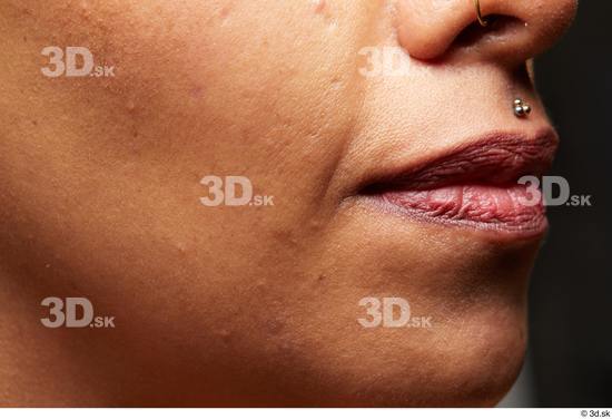 Face Mouth Nose Cheek Skin Woman Slim Studio photo references