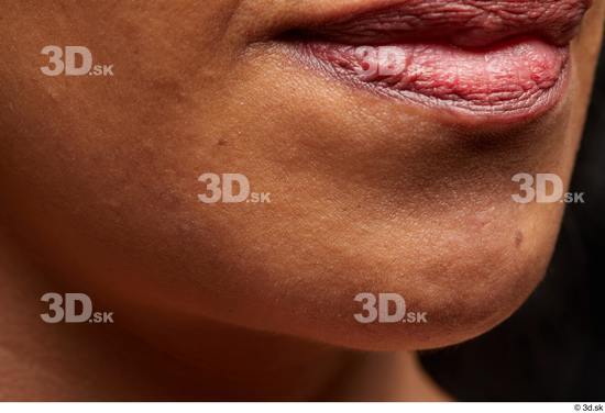 Face Mouth Cheek Skin Woman Slim Studio photo references