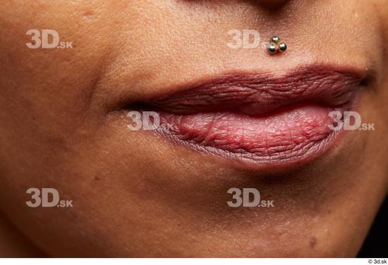 Face Mouth Cheek Skin Woman Slim Studio photo references