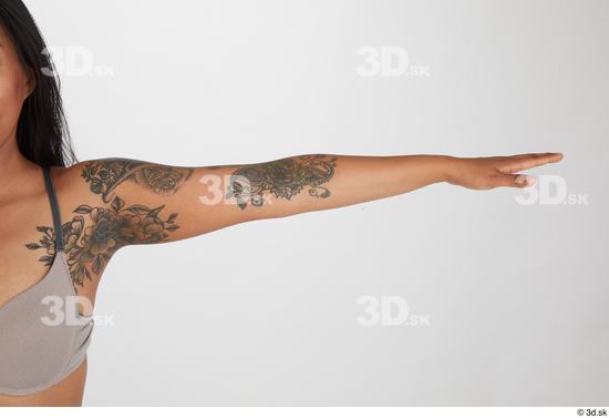 Arm Woman Tattoo Slim Street photo references