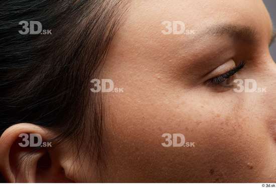 Eye Face Cheek Hair Skin Woman White Slim Studio photo references