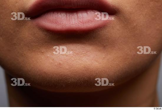 Face Mouth Skin Woman White Slim Studio photo references