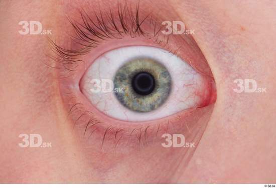 Eye Skin Woman White Slim Studio photo references