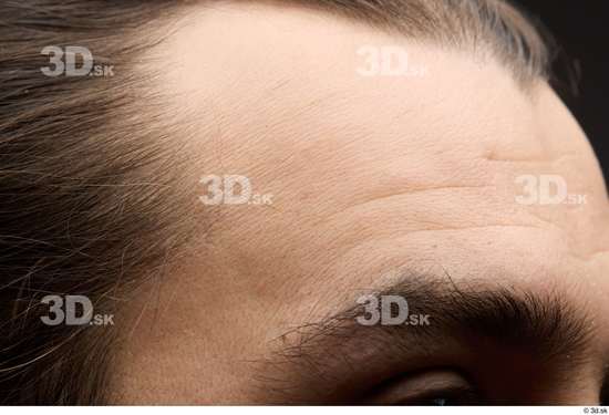 Face Hair Skin Man White Slim Wrinkles Studio photo references