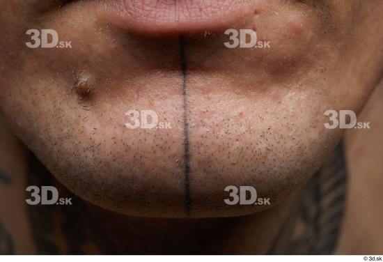 Mouth Skin Man White Tattoo Slim Studio photo references