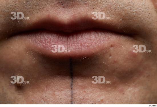 Mouth Skin Man White Tattoo Slim Studio photo references