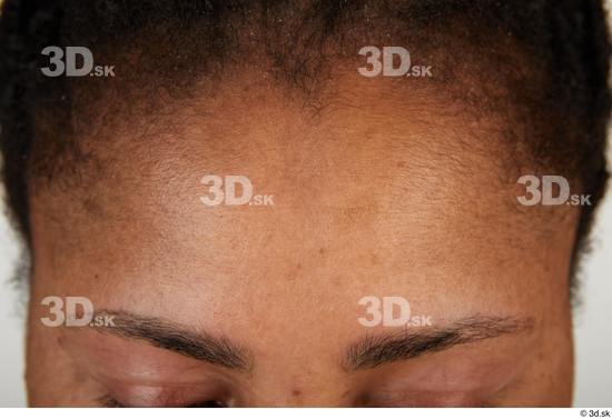 Face Woman Black Chubby Face Skin Textures