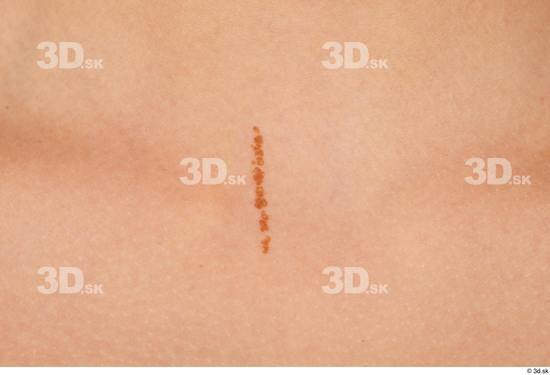 Skin Woman White Birthmarks Slim Studio photo references