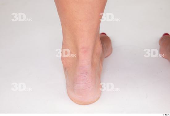 Foot Woman White Nude Slim Studio photo references