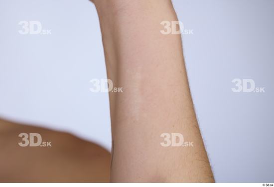 Skin Woman White Scar Slim Studio photo references