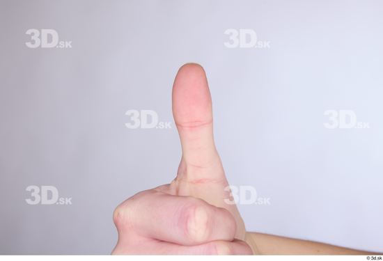 Fingers Woman White Slim Studio photo references