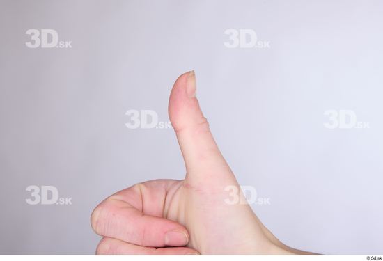 Fingers Woman White Slim Studio photo references