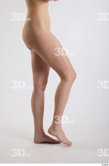 Leg Woman White Nude Slim Studio photo references