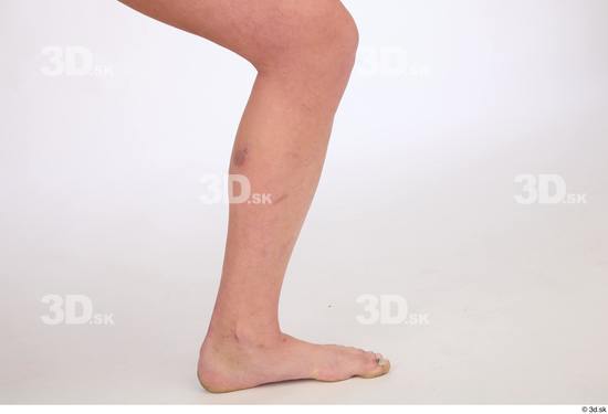 Calf Man White Nude Average Studio photo references