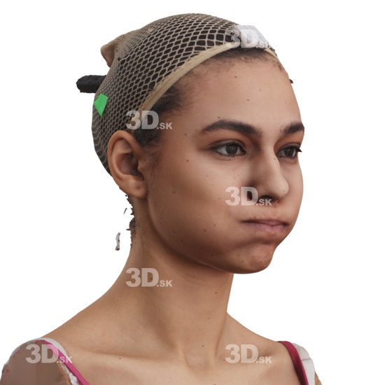 Woman 3D Phonemes And Emotions Arab