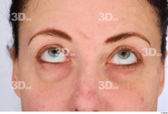 Eye Woman White Athletic Studio photo references