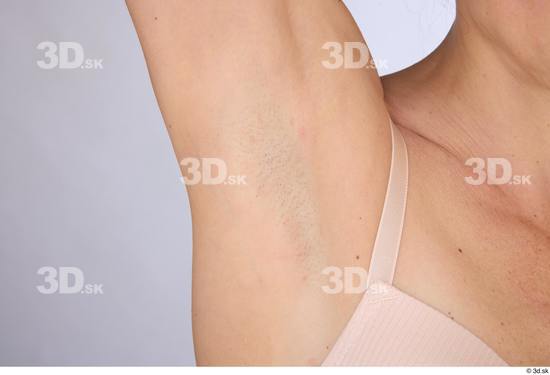 Underarm Woman White Athletic Studio photo references