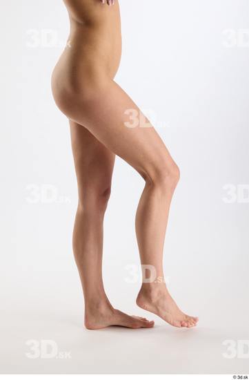 Leg Woman White Nude Slim Studio photo references