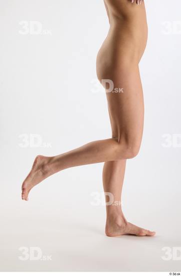 Leg Woman White Nude Slim Studio photo references