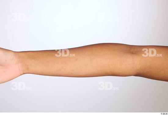 Forearm Woman White Black Slim Studio photo references