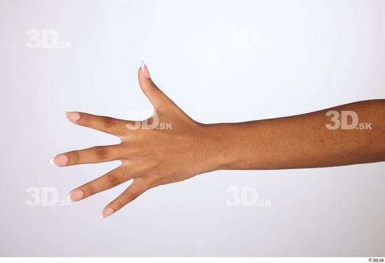 Hand Woman White Black Slim Studio photo references