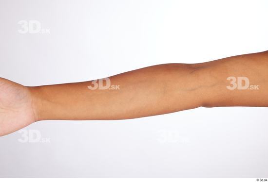 Forearm Woman Black Average Studio photo references