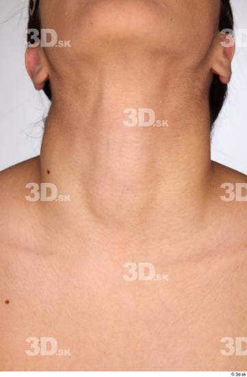 Neck Woman Slim Studio photo references