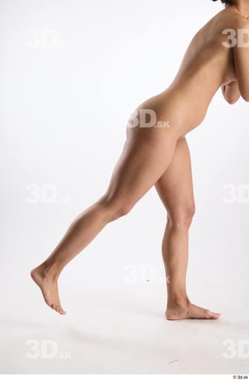 Leg Woman Nude Slim Studio photo references