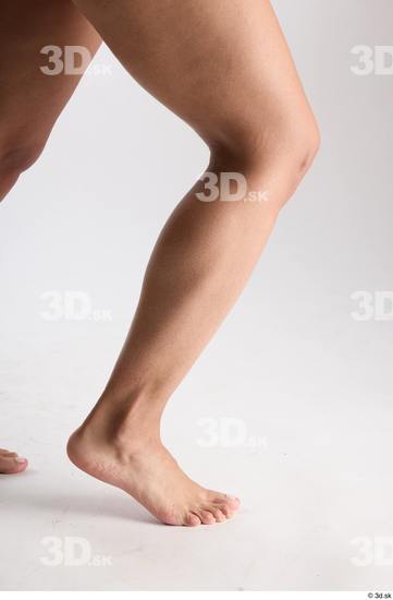 Calf Woman Nude Slim Studio photo references