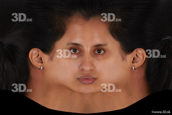 Paulina Nores head premade texture