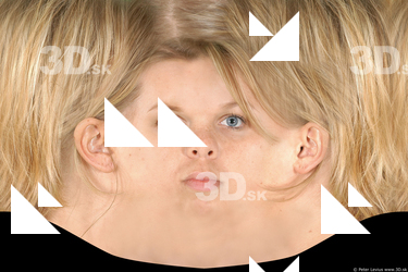 Female head texture