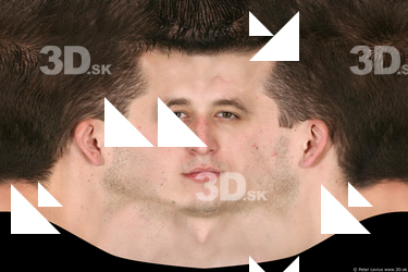 Male head texture