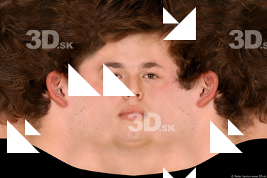Male head texture