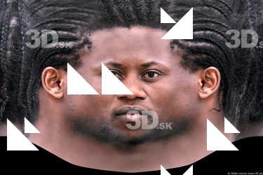 Male head texture