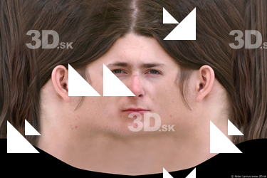 Male head texture