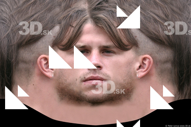 Male head texture