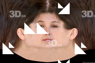 Female head texture