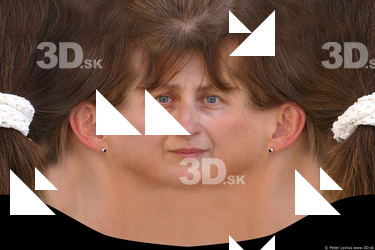 Female head texture