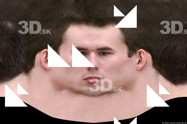Male head texture
