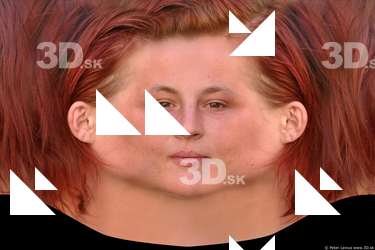 Female head texture
