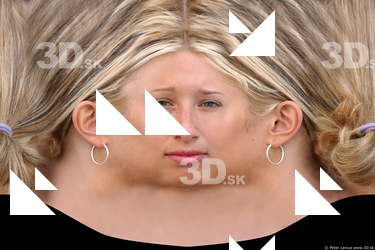 Female head texture