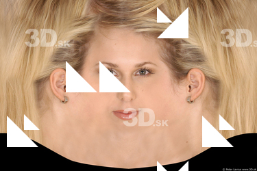 Female head texture