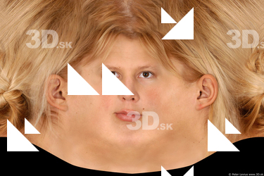 Female head texture