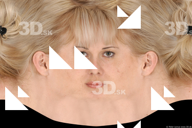 Female head texture