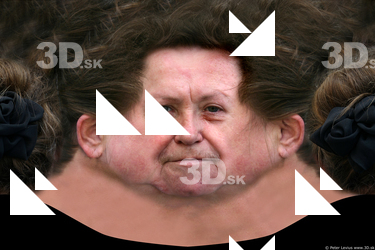 Female head texture