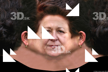 Female head texture