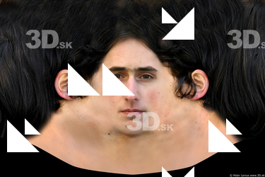 Male head texture