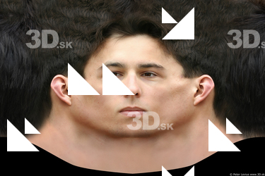 Male head texture