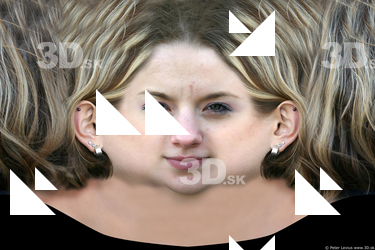 Female head texture