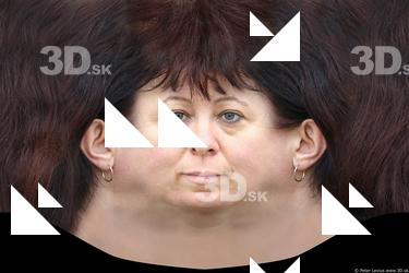 Female head texture